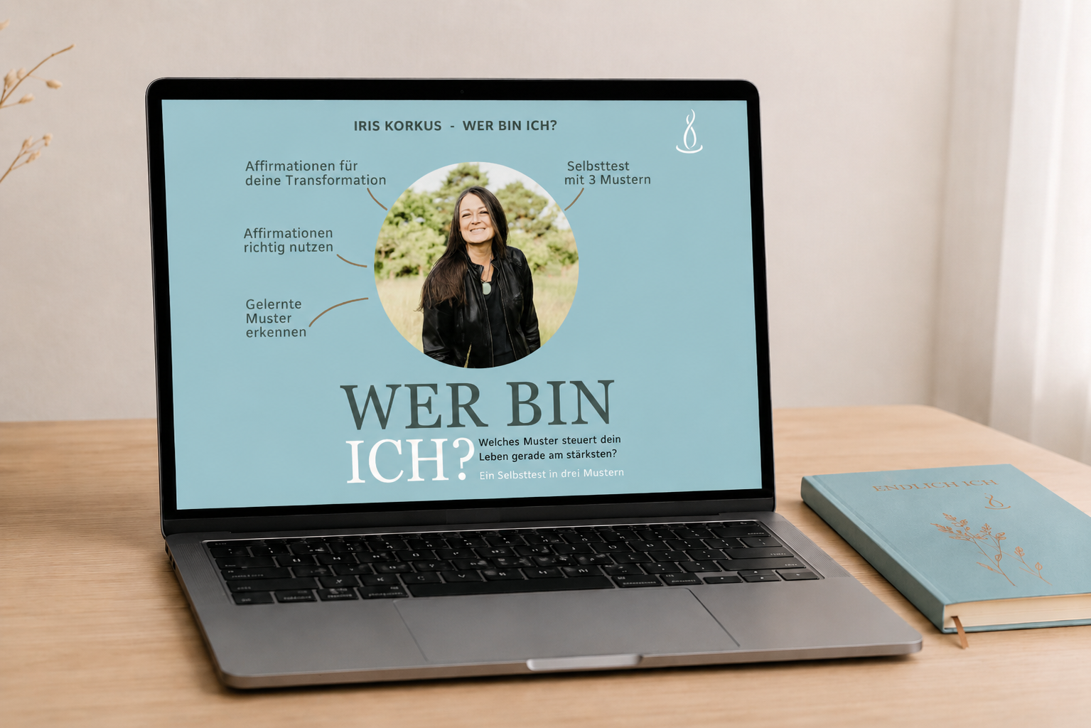 Handy-Mockup mit Selbsttest
