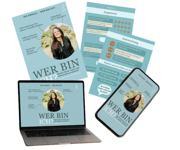 Handy-Mockup mit Selbsttest